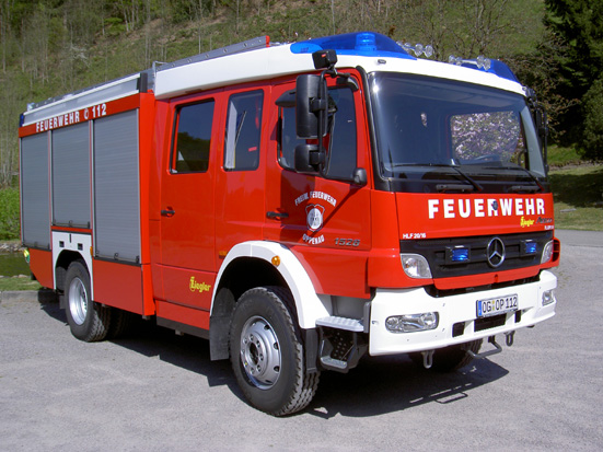 Fahrgestell: Mercedes-Benz 1528 AF / Automatik - Aufbau: Fa. Ziegler, Giengen/Brenz - Erstzulassung: 15.02.2007